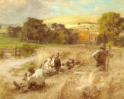 莱昂 奥古斯汀 莱尔米特 : Repos Pendant La Moisson